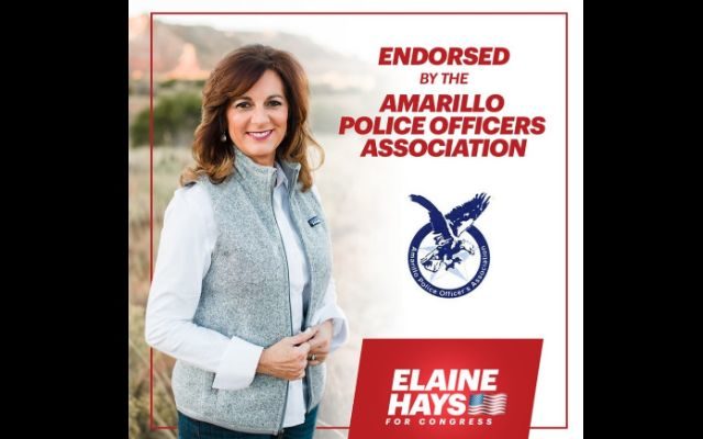 Amarillo Police Officers Association Endorse Elaine Hays For District 13 Seat