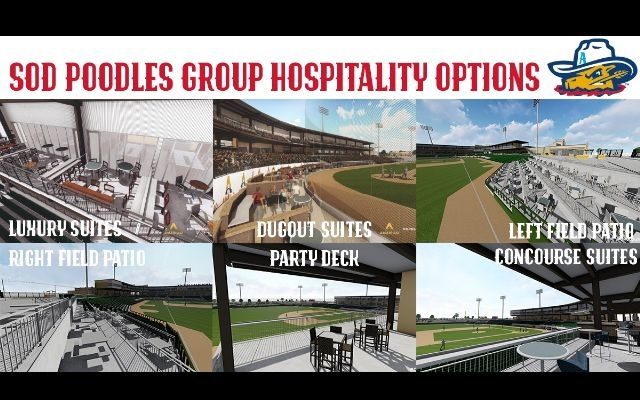 Sod Poodles Announce The Premium Group And Hospitality Options For The 2020 Season