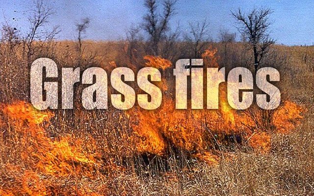 Grass Fire in Wheeler County